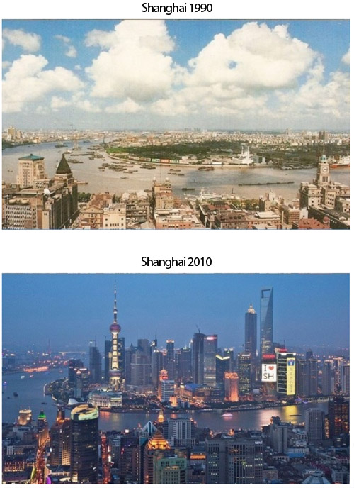 Shanghai skyline
